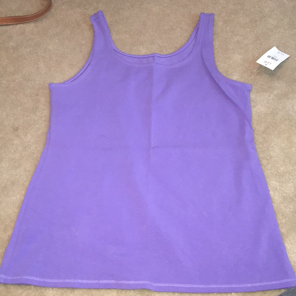 J. Jill Purple Tank Top